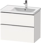 Duravit D-Neo Waschtischunterbau wandh&auml;ngend Wei&szlig; Matt 784x452x625 mm -