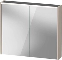 Duravit D-Code Spiegelschrank mit LED Beleuchtung T&uuml;ren 2, DC7106091911000