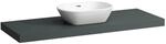 Laufen Waschtisch-Platte LANI 495x1370x65 mit Aussschnitt mittig H4046811122661