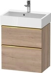 Duravit D-Neo Waschtischunterschrank wandh&auml;ngend compact 584x372x625 Az 1 Ei