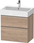 Duravit D-Neo Waschtischunterschrank wandh&auml;ngend 684x442x625 Az 1 Ei...
