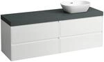 Laufen Waschtischunterschrank und Waschtisch-Platte LANI 495x1570x580...