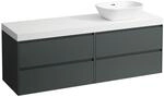 Laufen Waschtischunterschrank und Waschtisch-Platte LANI 495x1570x580...