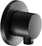 Keuco IXMO Black Selection Schlauchanschluss, rund, schwarz matt 59547370001