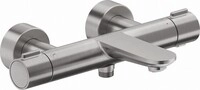 Duravit Wave Wannenthermostat Aufputz Edelstahl Geb&uuml;rstet 303x223x42 mm -