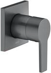 Keuco Unterputzarmatur Edition 11 51151, schwarz-chrom geb&uuml;rstet, 51151130002