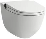 LAUFEN Dusch-T-WC wandh&auml;ngend RIVA 600x355x405 sp&uuml;lrandlos wei&szlig; mt mit Controller