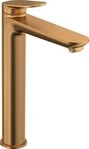 Duravit Wave Einhebel-Waschtischmischer Bronze Geb&uuml;rstet 52x220x297 mm -