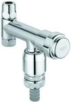 GROHE WAS-Ventil Eckfix 41033 Design-Gr. DN10 mit RV u. Rohrbel&uuml;fter chrom 41033000