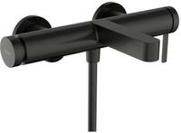 Hansgrohe Finoris Einhebel-Wannenmischer Aufputz, Brushed Black Chrome, 76420340