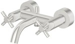 Steinberg Serie 250 Wanne/Brause Armatur, AP, brushed nickel, 250 1100 BN 250...