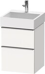 Duravit D-Neo Waschtischunterbau wandh&auml;ngend Wei&szlig; Matt 484x442x625 mm -