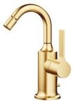 Dornbracht Bidet-Einhandbatterie mit Ablaufgarnitur VAIA 33600809 Messing...