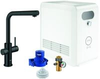 GROHE L-Auslauf Set GROHE Blue Professional 31326_2 L-Ausl.azb. BT/WIFI velvet black,