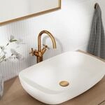 Steinberg Serie 250 Waschtisch-Zweigriffarmatur verl&auml;ngert, rose gold, 250...
