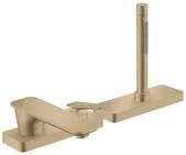 Hansgrohe 3-Loch Wannenmischer sBox Axor Citterio C Cubic cut brushed bronze ,
