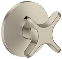 Hansgrohe Absperrventil Unterputz AXOR One mit Kreuzgriff brushed nickel,...