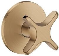 Hansgrohe Absperrventil Unterputz AXOR One mit Kreuzgriff brushed bronze ,...