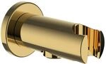 LAUFEN Anschlussbogen twin f&uuml;r Handbrause, mit festem Halter, PVD Gold,...