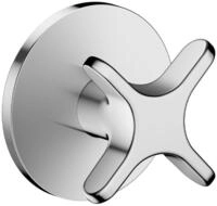Hansgrohe Absperrventil Unterputz AXOR One mit Kreuzgriff chrom, 48771000 48771000
