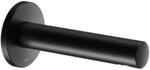 Keuco IXMO Black Selection Wanneneinlauf, Ausladung 180, rund, schwarz matt