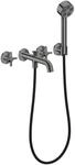 Hansgrohe 3-Loch Wannenarmatur AXOR One Unterputz Wandm.Handbrause...