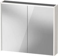 Duravit D-Code Spiegelschrank mit LED Beleuchtung T&uuml;ren 2, DC7106022221000