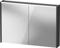 Duravit D-Code Spiegelschrank mit LED Beleuchtung T&uuml;ren 2, DC7107049491000