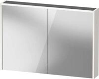 Duravit D-Code Spiegelschrank mit LED Beleuchtung T&uuml;ren 2, DC7107022222000