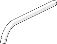 Hansa Auslauf komplett d: 19 mm 300 mm, 59913238 59913238