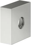 Keuco Verl&auml;ngerungs-Rosette eckig f. 59545, Edelstahl-finish, H&ouml;he 25 mm,