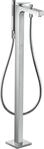 Hansgrohe Wannenmischer Axor Citterio Fertigset Bodenmont.m.Hebelgr.Rautenschliff