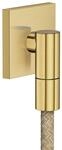 Hansgrohe Wandanschluss Axor Wall outlet Fine eckig G1/2 " " brushed brass, 36738950