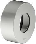 Keuco Verl&auml;ngerungs-Rosette IXMO 59553, Thermostat rund, 25 mm, Edelstahl-finish,