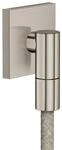 Hansgrohe Wandanschluss Axor Wall outlet Fine eckig G1/2 " " edelstahl optik,