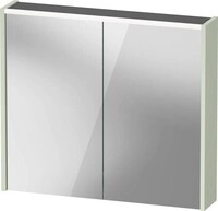 Duravit D-Code Spiegelschrank mit LED Beleuchtung T&uuml;ren 2, DC71060HHHH1000