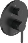 Duravit C.1 Einhebel-Brausemischer Unterputz Schwarz Matt 170x77x170 mm -