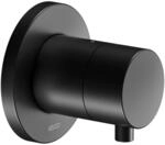 Keuco IXMO Black Selection Absperrventil, ru., m. Comfort Griff, schwarz matt