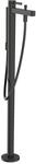 Hansgrohe Finoris Einhebel-Wannenmischer bodenstehend, Brushed Black Chrome, 76445340