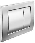 Schell WC-Bet&auml;tigungsplatte FIELD Zweimengensp&uuml;lung, chrom, 031260699...