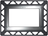 Tece WC-Einbaurahmen f&uuml;r fl&auml;chenb&uuml;ndige Montage Chrom, glzd., 9240649 9240649