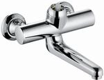 Kludi Wandarmatur-Einhebelmischer DN 15 Provita absp. S-Anschl&uuml;sse, Auslauf...