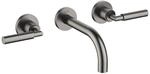 Dornbracht Waschtisch-Wandbatterie ohne Ablaufgarnitur TARA 36707882 Dark Platinum