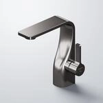 Steinberg Serie 230 Waschtisch-Einhebelmischer mit Ablaufgarnitur, Gunmetal