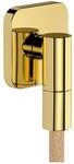 Hansgrohe Wandanschluss FixFit Fine Q mit R&uuml;ckflussverhinderer polished gold optic ,