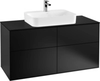 Villeroy & Boch Waschtischunterschrank Finion F38 1200x603x501mm WT mittig,...