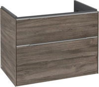 Villeroy & Boch Subway 3.0 Waschbeckenunterschrank, 2 Ausz&uuml;ge, 772 x 579 x 462 mm,