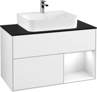 Villeroy & Boch Waschtischunterschrank Finion F12 1000x603x501mm WT mittig,...