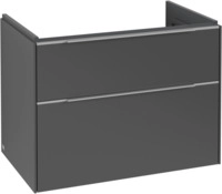 Villeroy & Boch Subway 3.0 Waschbeckenunterschrank, 2 Ausz&uuml;ge, 772 x 579 x 462 mm,