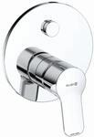 Kludi PURE&EASY Unterputz-Wannenarmatur Push Set m. Funktionseinheit f&uuml;r